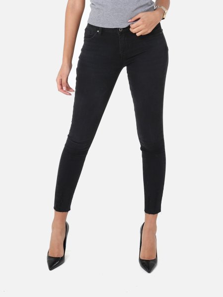 VENUE Fashion: Skinny Crop Jeans - Black