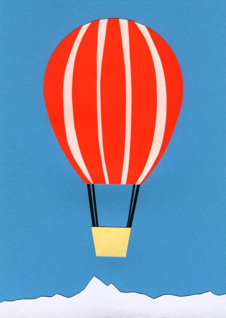 Rosi Feist: Balloon Over The Alps