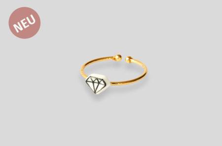 Banzak: Keramik Diamant Ring