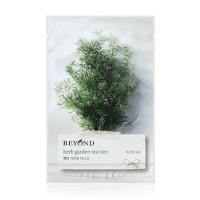 Beyond: TEA TREE SHEET MASK   Beruhigende Gesichtsmaske mit Extrakt aus Teebaumblätter