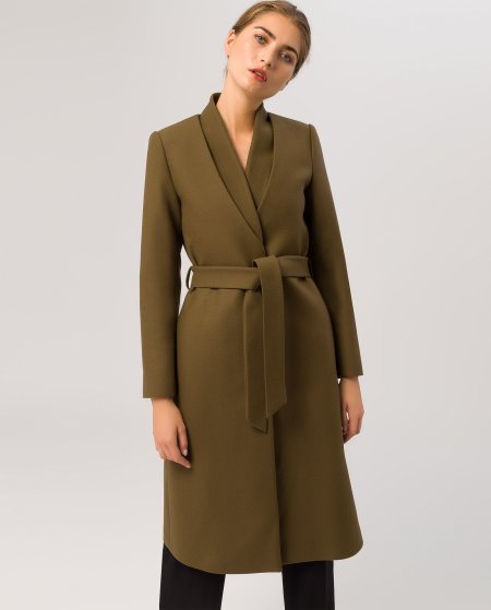 IVY & OAK: Mantel mit doppeltem Kragen