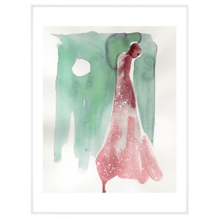 Absolut Art: Artprint "Evening Gown (Large)" by Ida Sjöstedt x Stina Persson
