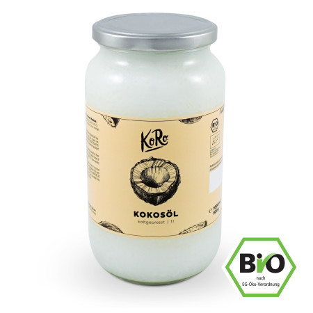 KoRo: Bio Kokosöl | 1 Liter