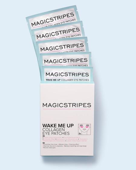 magicstripes: WAKE ME UP COLLAGEN EYE PATCHES - 5 PAIRS