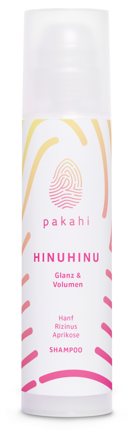 Pakahi Natural Cosmetics: HINUHINU Shampoo - Glanz & Volumen, 200ml