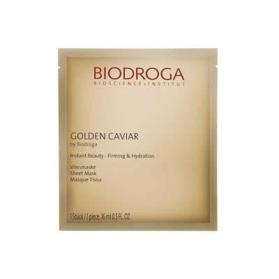 BIODROGA: Golden Caviar Instand Beauty Firming &  Hydration Vliesmaske