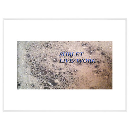 Absolut Art: Artprint "Version, Silent Sneeze I, Composite (Sublet Live/ Work)" by Amy Yao