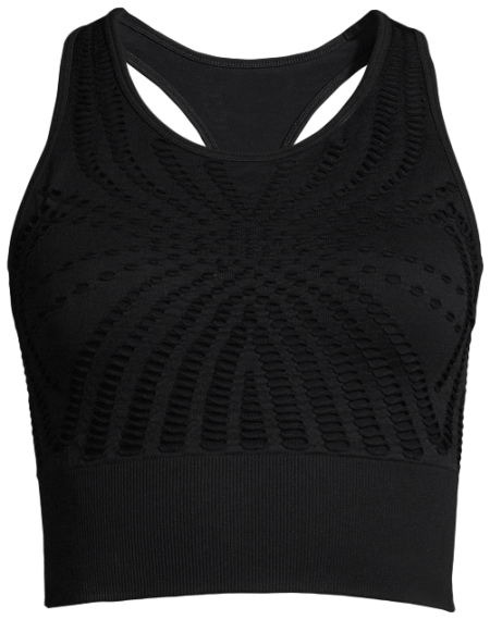 Casall Open structure sports top - Black