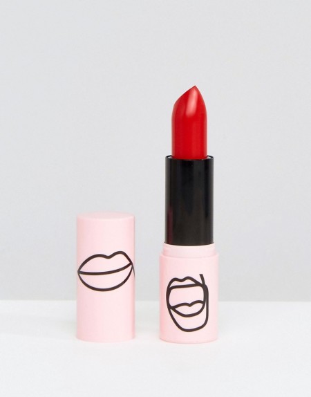 ASOS Make-Up - Owned - Satinierter Lippenstift - Rot