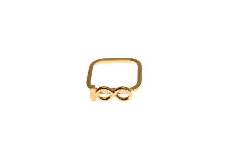 Sabrina Dehoff: Fine Ring With Infinity symbol