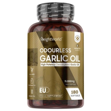 WeightWorld Odourless Garlic Oil Softgels