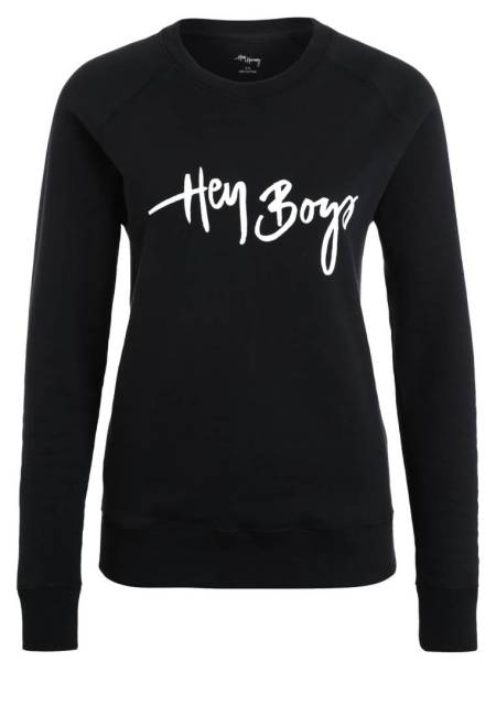 Hey Honey: Sweatshirt - black