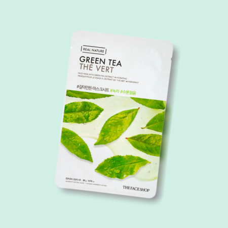 THE FACE SHOP REAL NATURE Face Mask Green Tea
