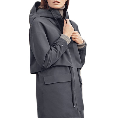 Tretorn Damen Arch Jacket Jet Black / Schwarz Wintermantel