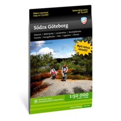 Södra Göteborg 1:50 000 Karta över södra Göteborg.