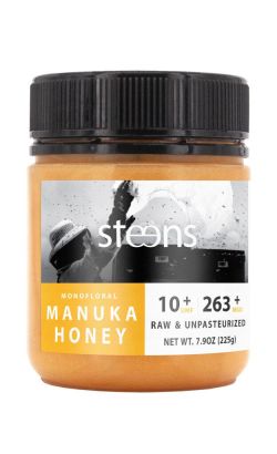 STEENS MGO 263 Raw Manuka Honey 225g (UMF10+)