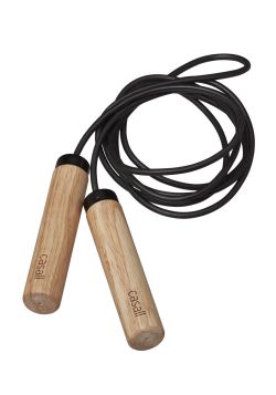ECO Jump rope wood – Natural/Black