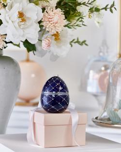 Royal Easter fabergé doftljus blå