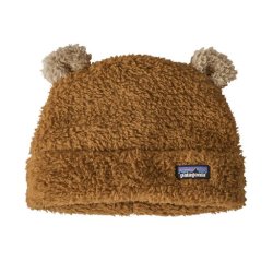 Baby Furry Friends Hat, Beech Brown, 24M Fluffig och mysig mössa.