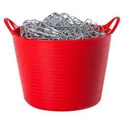 Tubtrug:s Gummikorg 38 liter, Röd