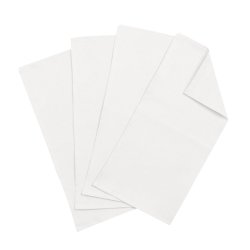 Clean linneservetter 45x45 cm 4-pack, white